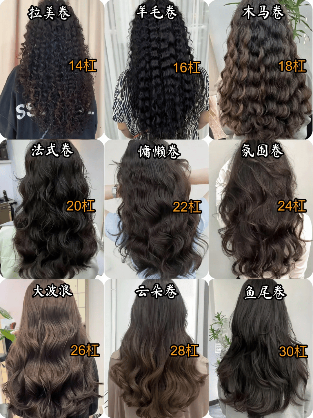 卷发选杠秘诀,选对工具,烫发完成事半功倍!