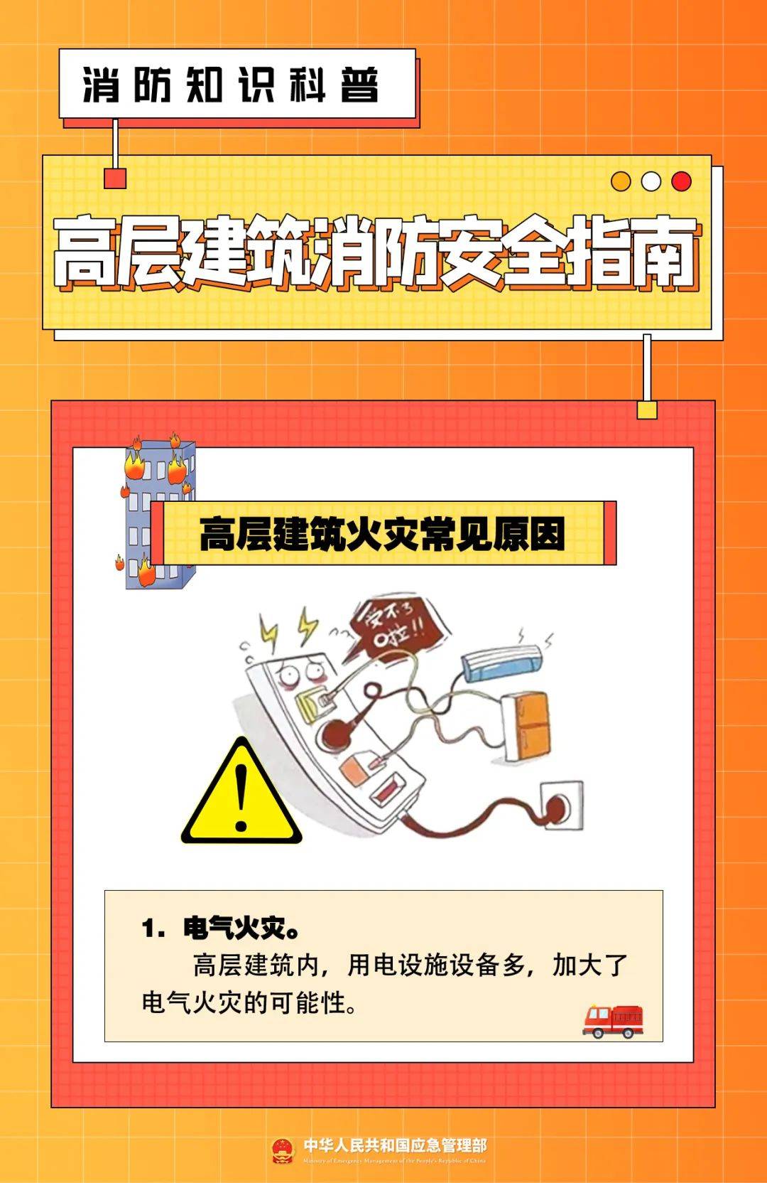 高层火灾如何自救?这些知识点请牢牢记住