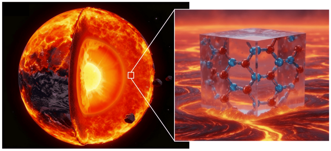 中国科学家发现地球诞生初期的“源头之水”可被深埋地幔_矿物_团队_实验