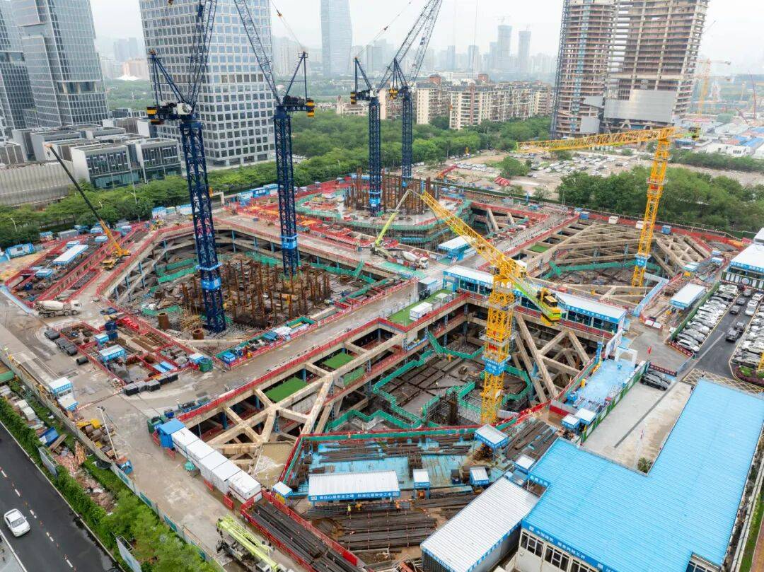 湾区新地标!深超总C塔项目顺利封顶_智能_田卫国_深圳市