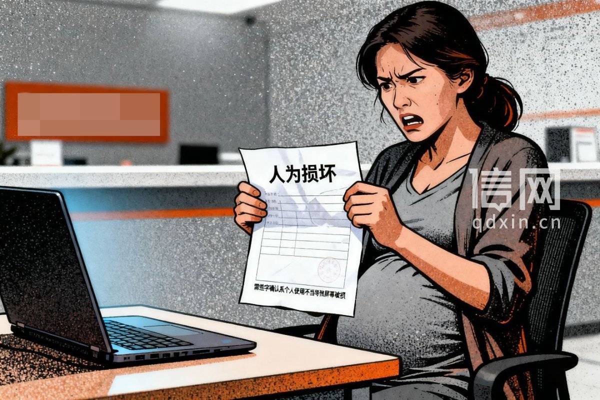 联想笔记本用了三个月就黑屏 想要免费维修得承认是自己弄坏(图1)