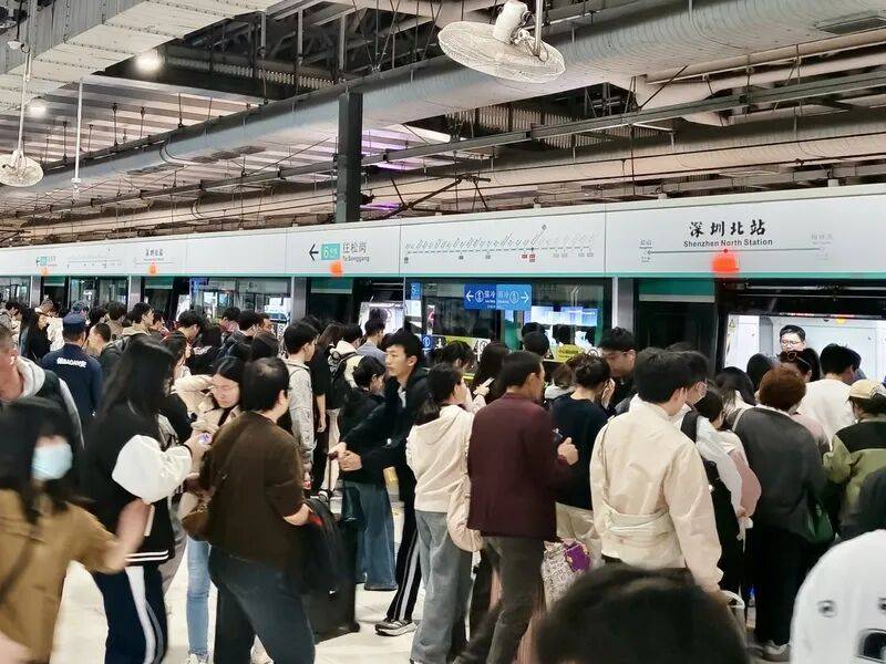 单日1305万!跨年夜深圳地铁人人人人!_线路_客流_客运量