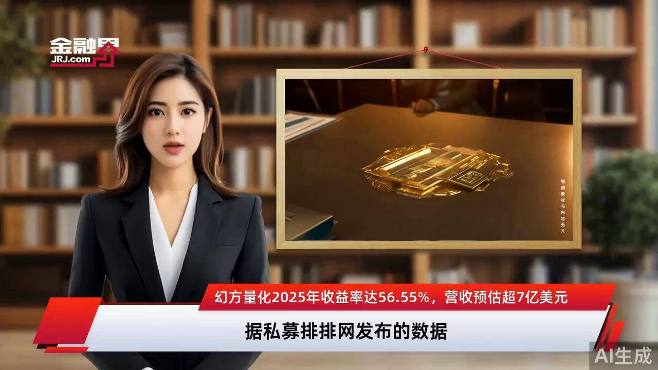 幻方量化2025年收益率达56.55%，营收预估超7亿美元_搜狐网
