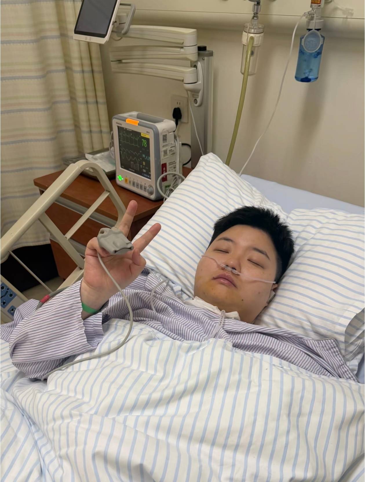 脱口秀演员王越确诊甲状腺癌，手术后晒照报平安