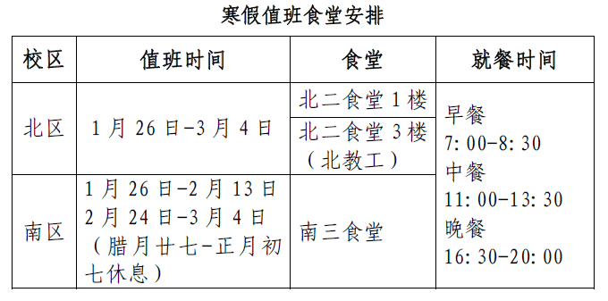 放假啦！假期校园攻略一键收藏！