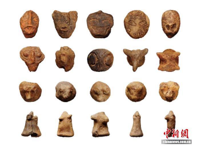 裴李岗遗址出土一批陶塑 或为后世神面、兽面纹饰艺术源头