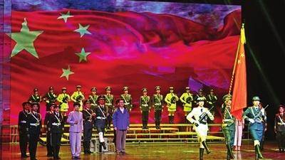 国家艺术基金资助项目《少年国旗班》首演：一次深情回望 一场青春绽放