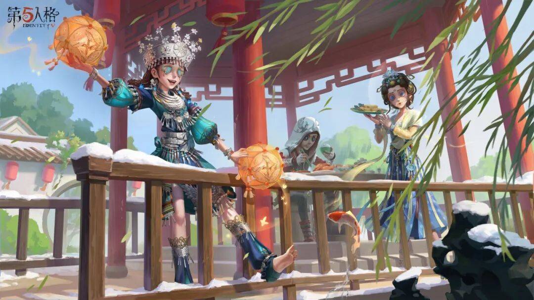 【第五人格五骥映春】年初三,迎福来,祝愿亲友皆平安~_时装_赛季_入殓师
