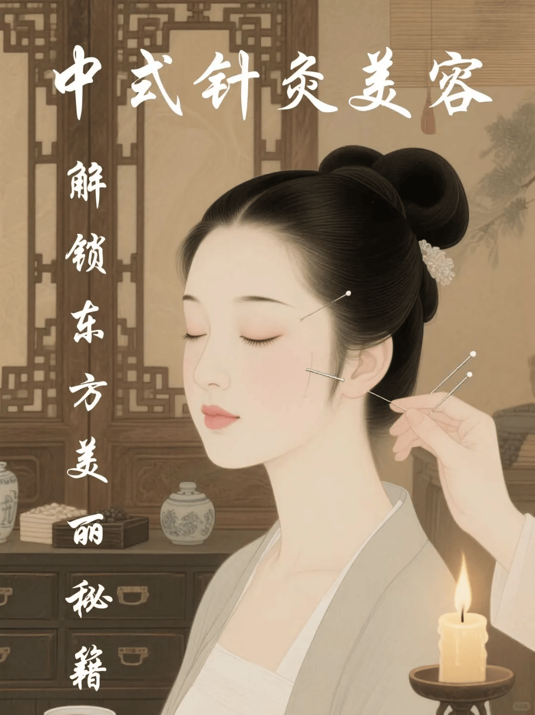 当“狠女”中医不扎自己时,靠什么法子帮你抗衰?_楼梦瑶_面部轮廓_皮肤