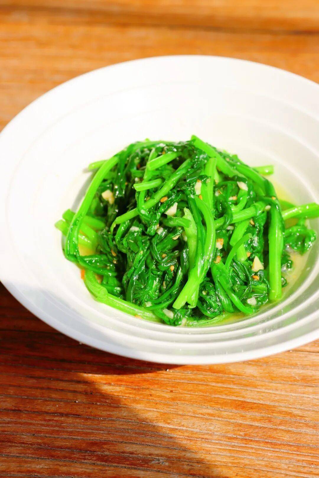 虾米茼蒿的做法