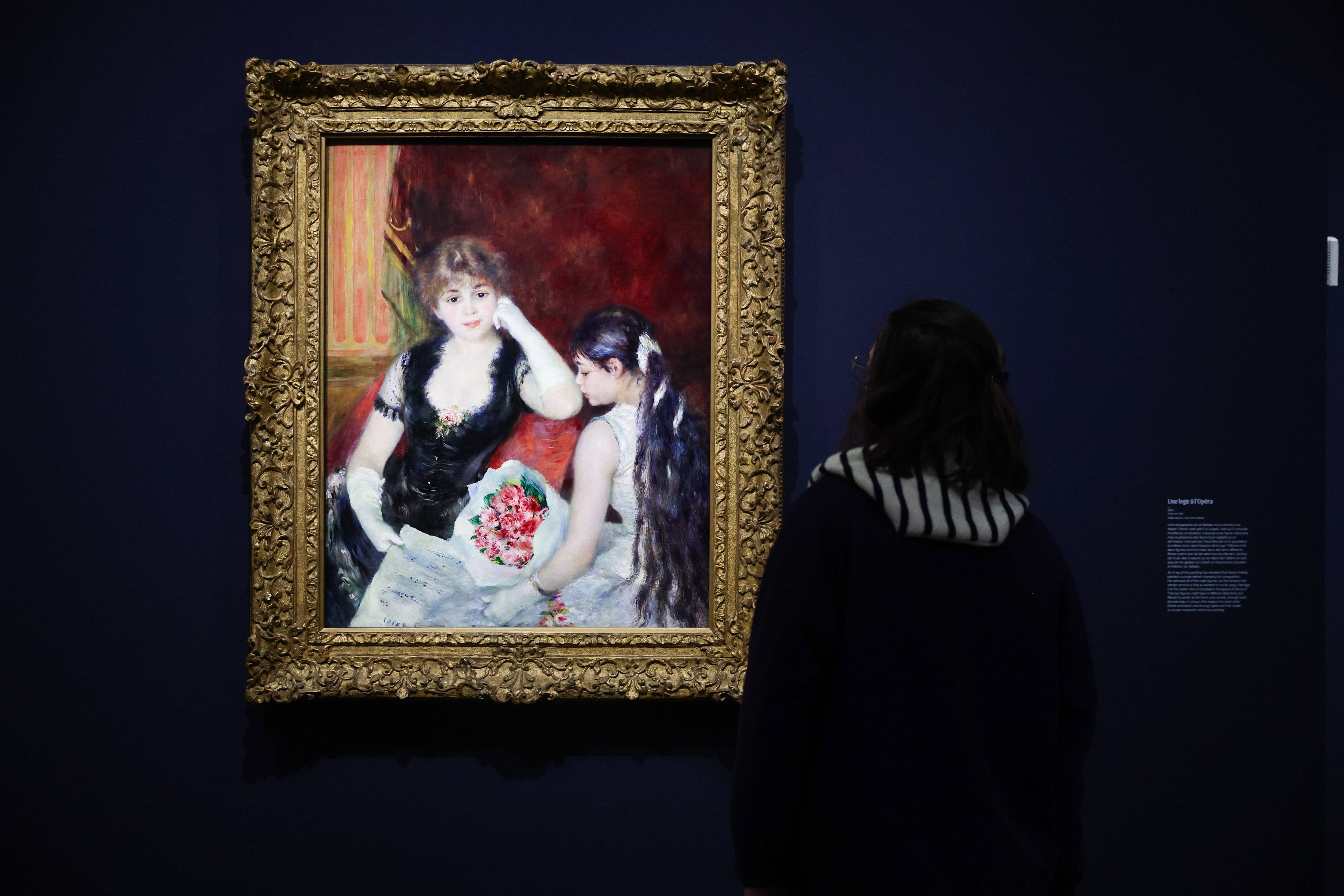 （外代二线）奥古斯特·雷诺阿艺术展在巴黎举行