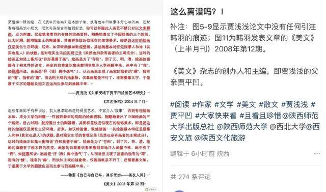 贾平凹之女、西北大学副教授贾浅浅多篇论文被指大面积抄袭(图6)