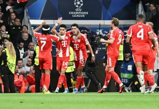 欧冠综合：皇马主场不敌拜仁 阿森纳客场“绝杀”葡体