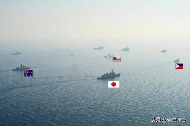 辽宁舰紧急机动被卫星拍到,055用鹰击20给美菲军演捧场?_南海_编队_中国海军