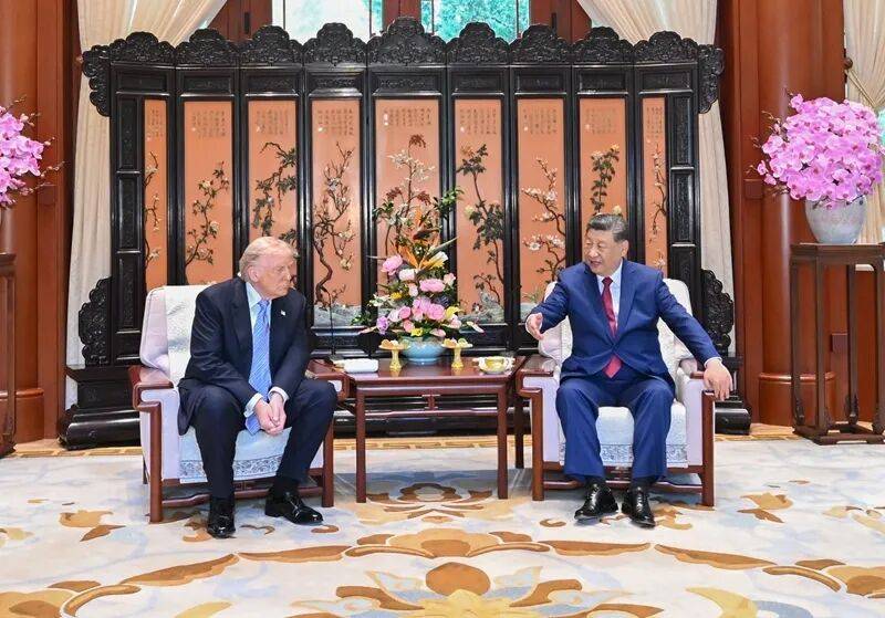 中南海会晤，字画九条屏惊高调亮相！