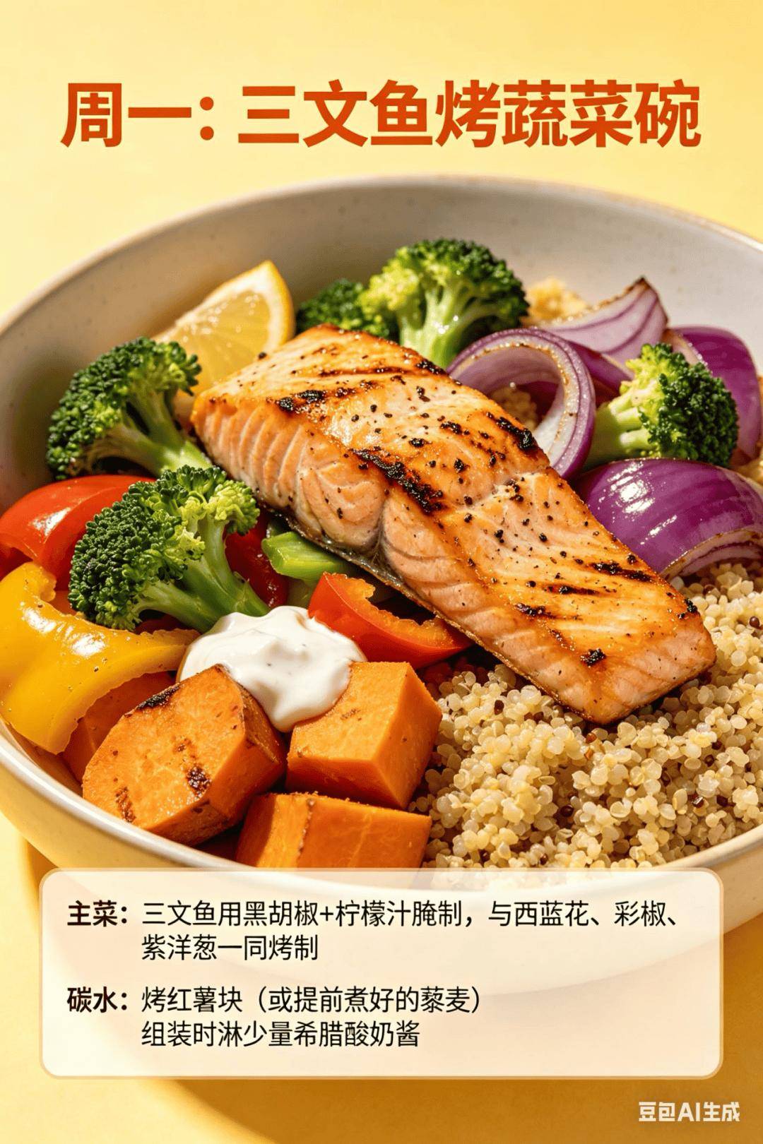 【陶真真】抗炎饮食：一周7日不重样的抗炎午餐便当
