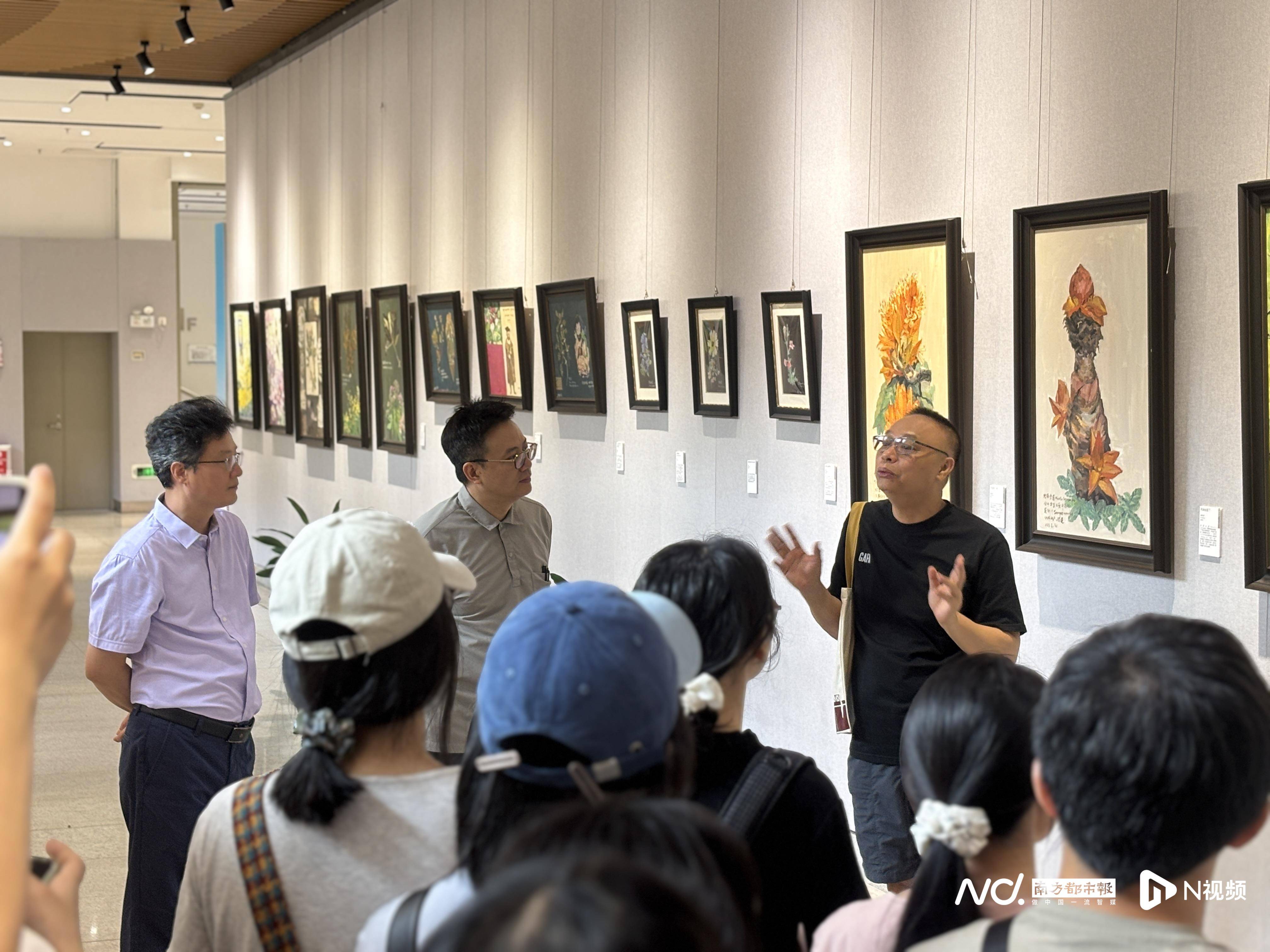 粤澳图书馆合作首个成果落地：《灵感之窗》绘画作品展开幕