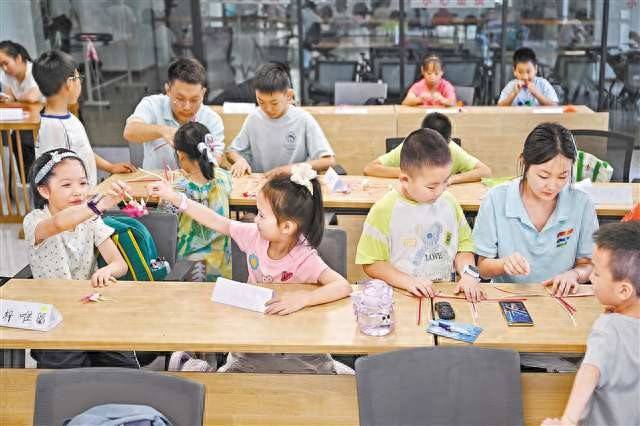 非遗竹编走进少儿课堂