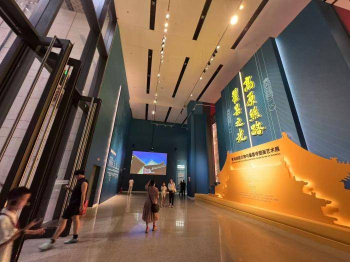 观展｜“青海丝路文物与瞿昙寺壁画艺术展”将持续至8月31日