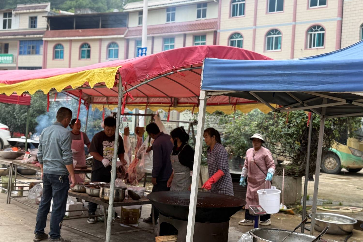 保山杨柳乡：羊肉飘香庆火把！