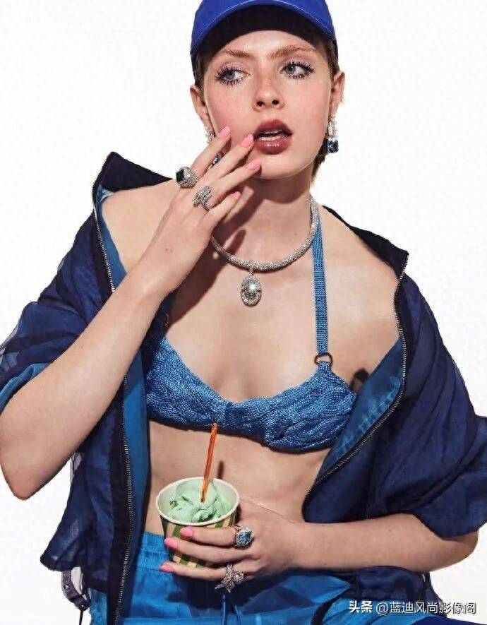 Madame Figaro 大片｜雪糕碰撞璀璨珠宝，解锁夏日高饱和时尚叙事