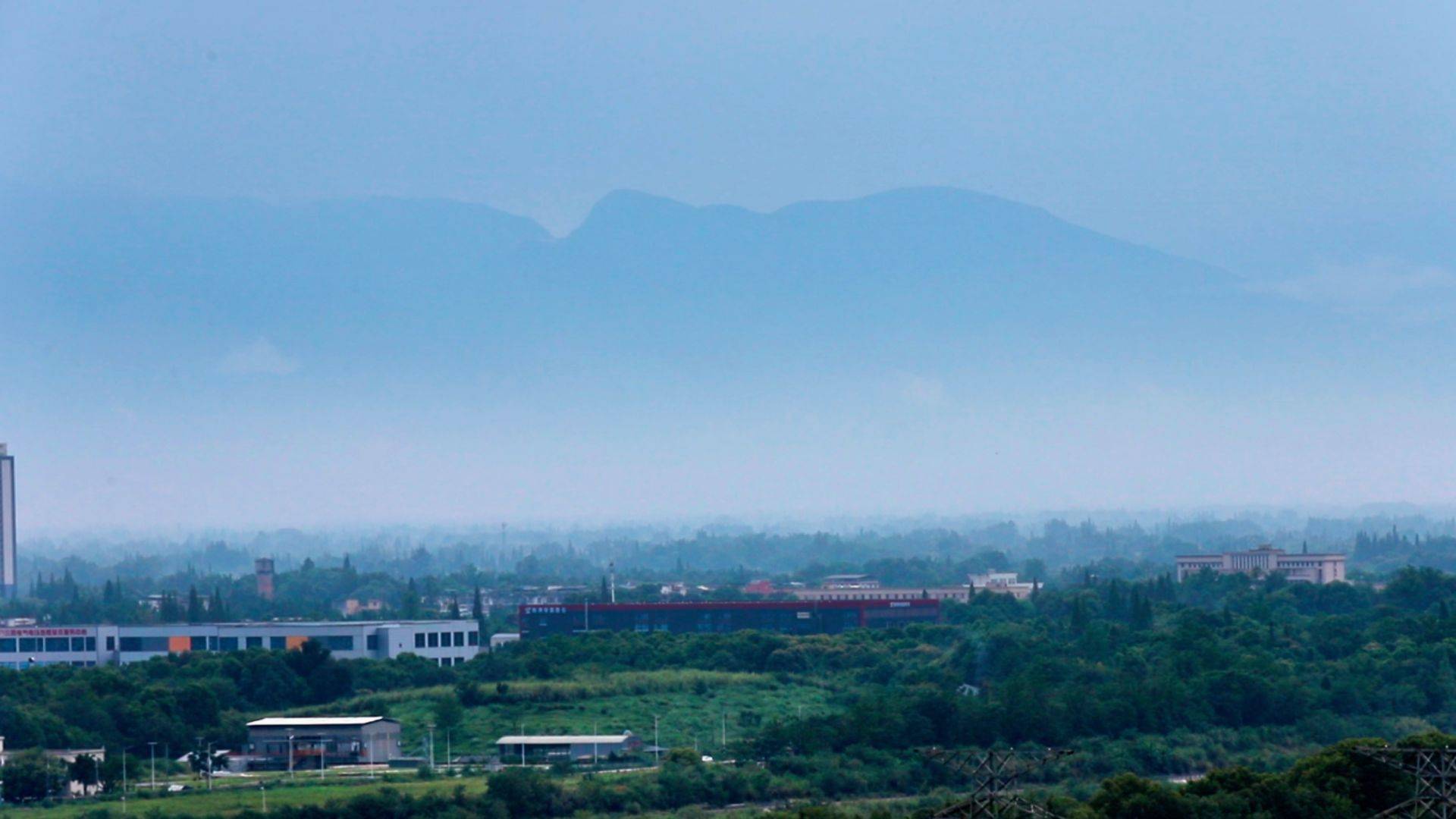 水墨蓉城 远山如黛_王淇_城市_罗皓