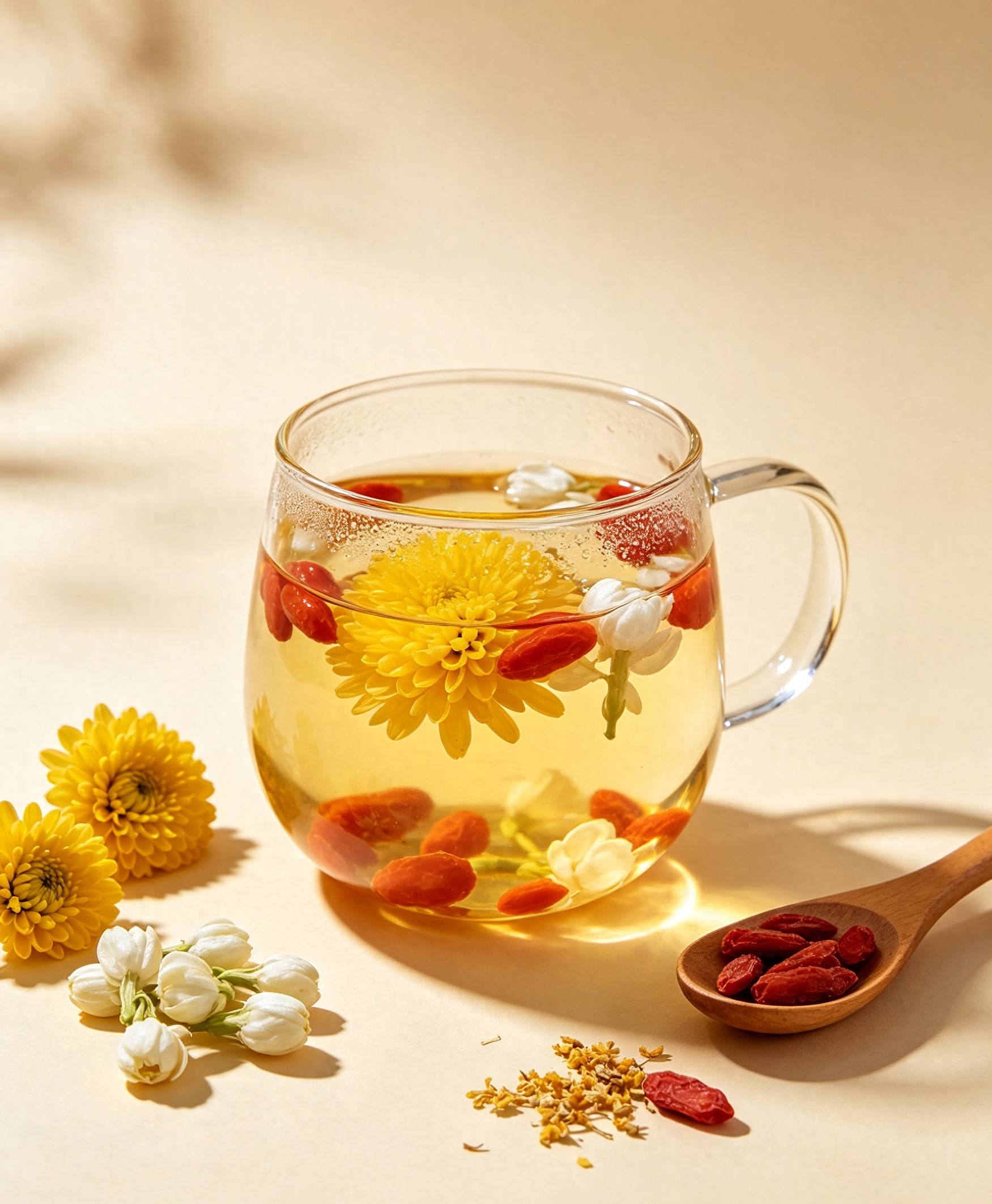 原创            菊花配它，连喝三天给肝脏“洗个澡”，秋天这杯“灭火茶”别错过