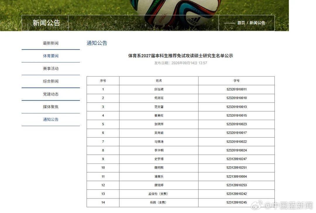 热点 | 潘展乐，拟保研！