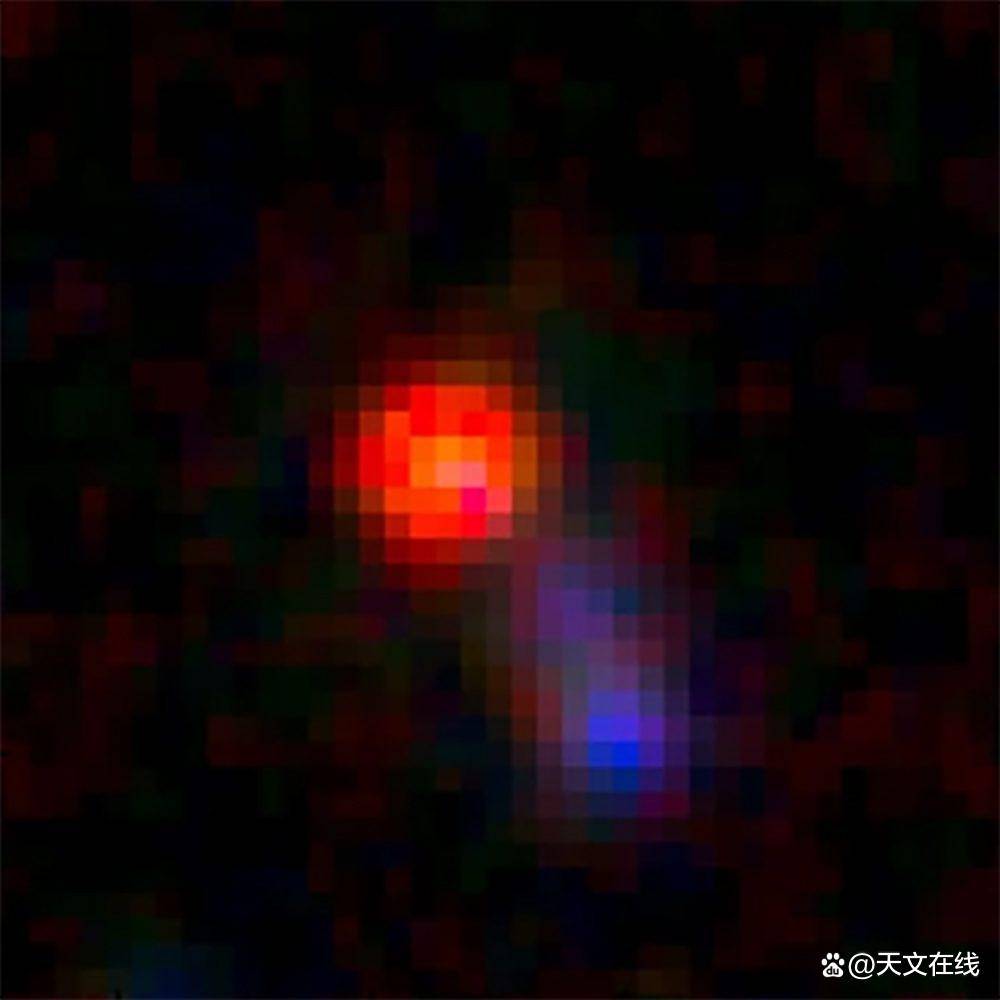 
        科学家观测早期宇宙小红点发现异常黑洞
