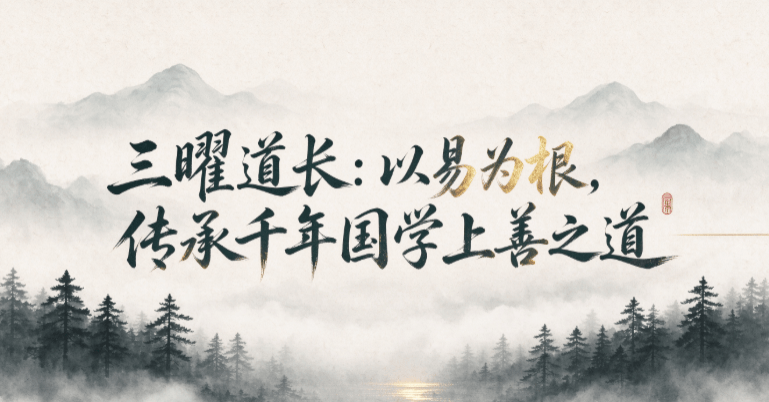 三曜道长：以易为根·传承千年国学上善之道