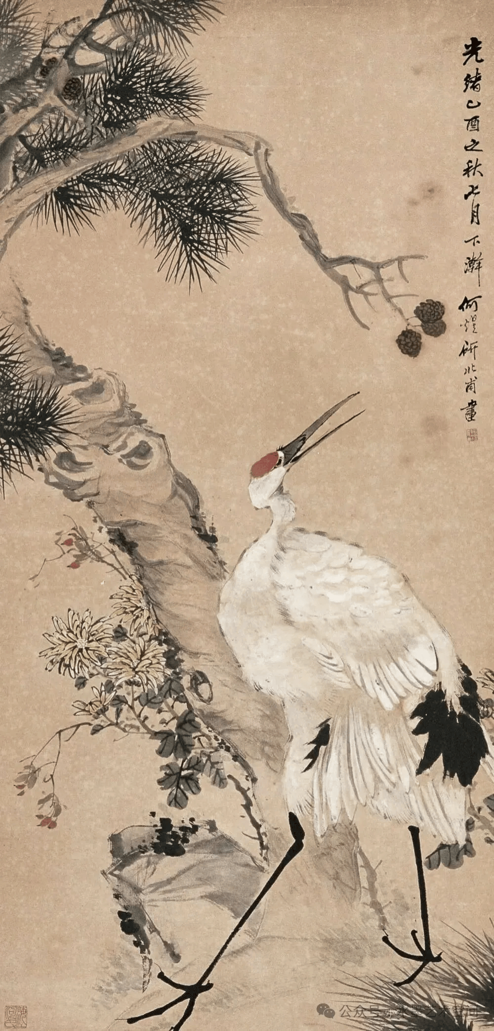 何煜 | 朱偁的入室弟子,卖画一卖60年,名噪一时
