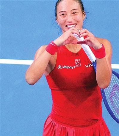 郑钦文中网登顶