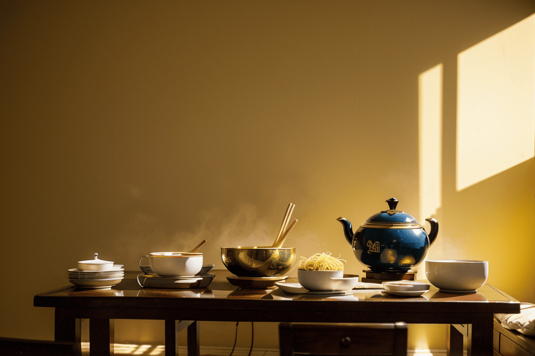 藏面，牦牛骨汤煮黄碱面，拉萨茶馆的早餐标配